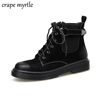 

winter woman shoes boots comboy shoes military motorcycle boots Women's Gothic Punk Combat lovers Boots Female Shoes YMA949
