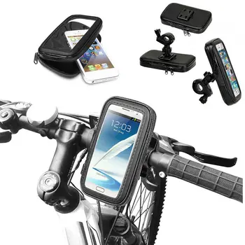 

PORTA CELLULARE IMPERMEABILE 360° GRADI SUPPORTO PER BICICLETTA MOTO WATERPROOF