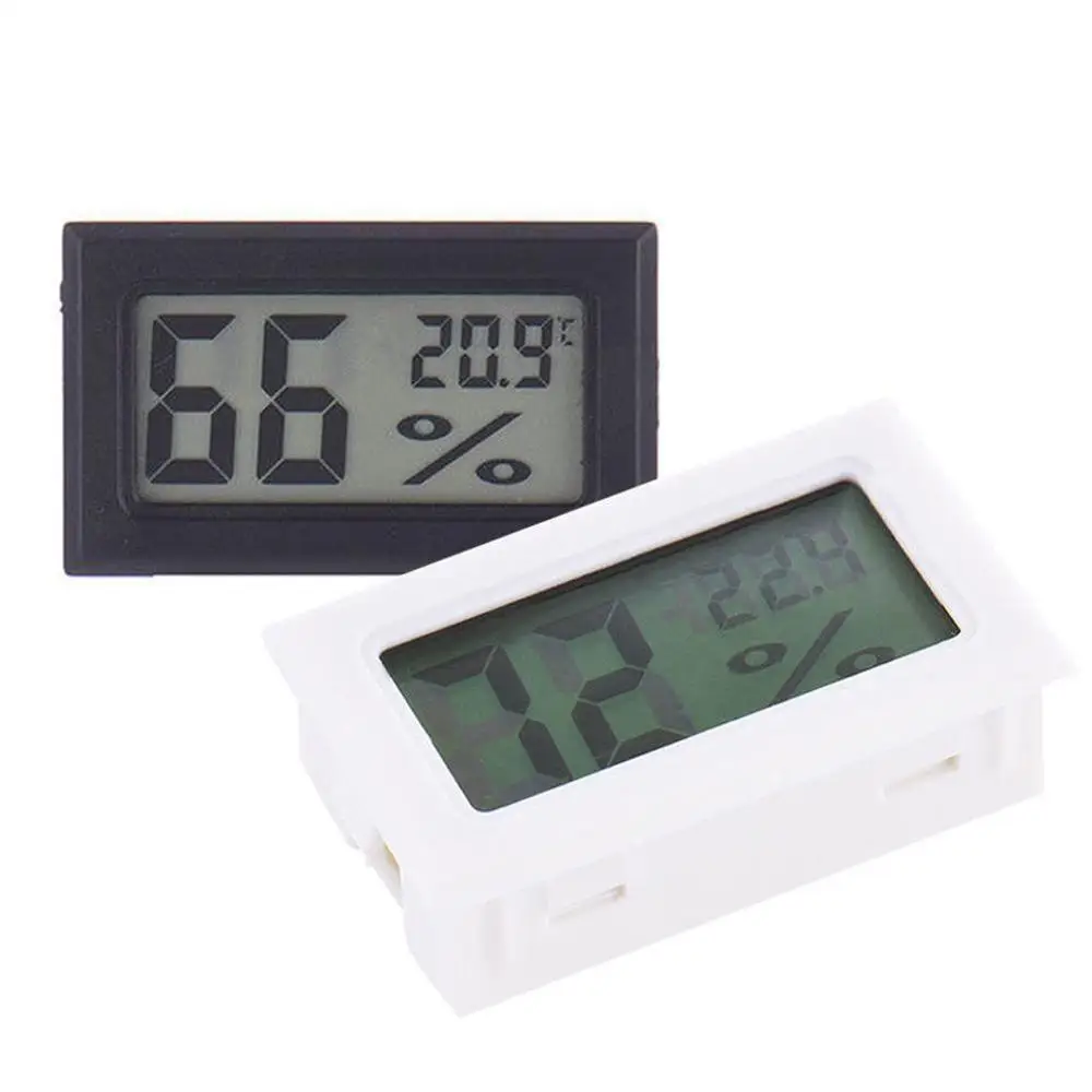 1pcs Mini Digital LCD Indoor Convenient Temperature Sensor Humidity Meter Thermometer Hygrometer Portable Gauge | Безопасность и