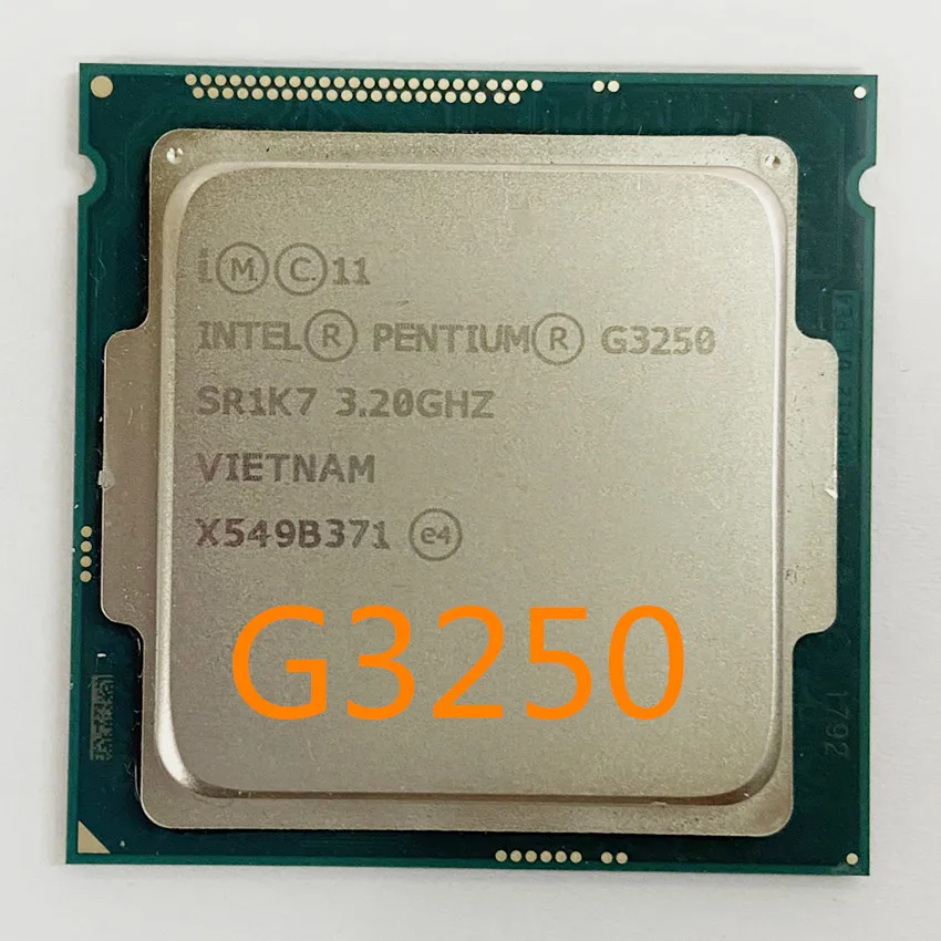 Intel pentium g3250 3.2 ghz processador central de núcleo duplo lga1150 ...