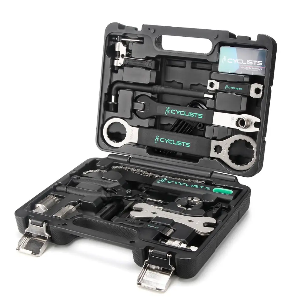 

18 in 1 Bicycle Repair Tool Kit Set Multifunctional MTB Tire Chain Repair Tool Spoke Wrench Kit Hexagon Screwdriver Bicycle Tool
