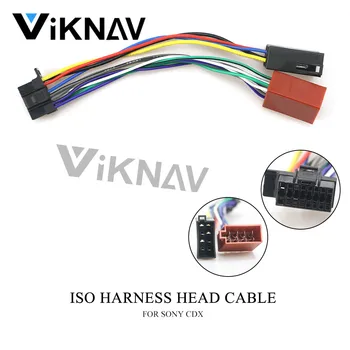 

15-110 ISO Car Stereo Radio Adapter for SONY CDX Wire Adapter Plug Wiring Connector Cable