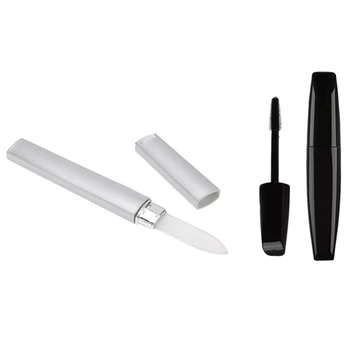 

1Pcs Nail Filer Buffer Glass Nail Sanding Nail Polisher & 1pcs Hair Cream Finishing Sticks,Small Broken Hair Cream
