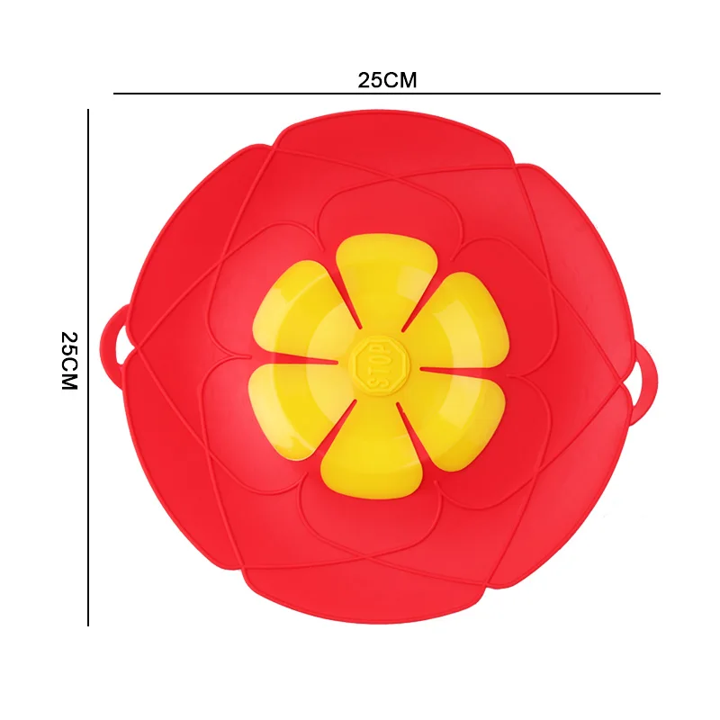 1 шт. силиконовая Крышка Пробка крышка для кастрюли сковорода кухонные инструменты для приготовления пищи цветок кухонная посуда кухонный гаджет дропшиппинг