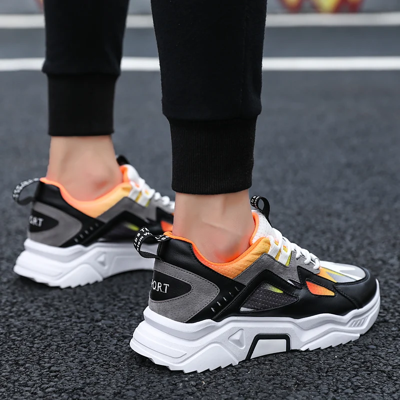 Новая спортивная обувь для мужчин; дышащие Спортивные кроссовки zapatillas hombre; легкая прогулочная обувь; размеры 39-46