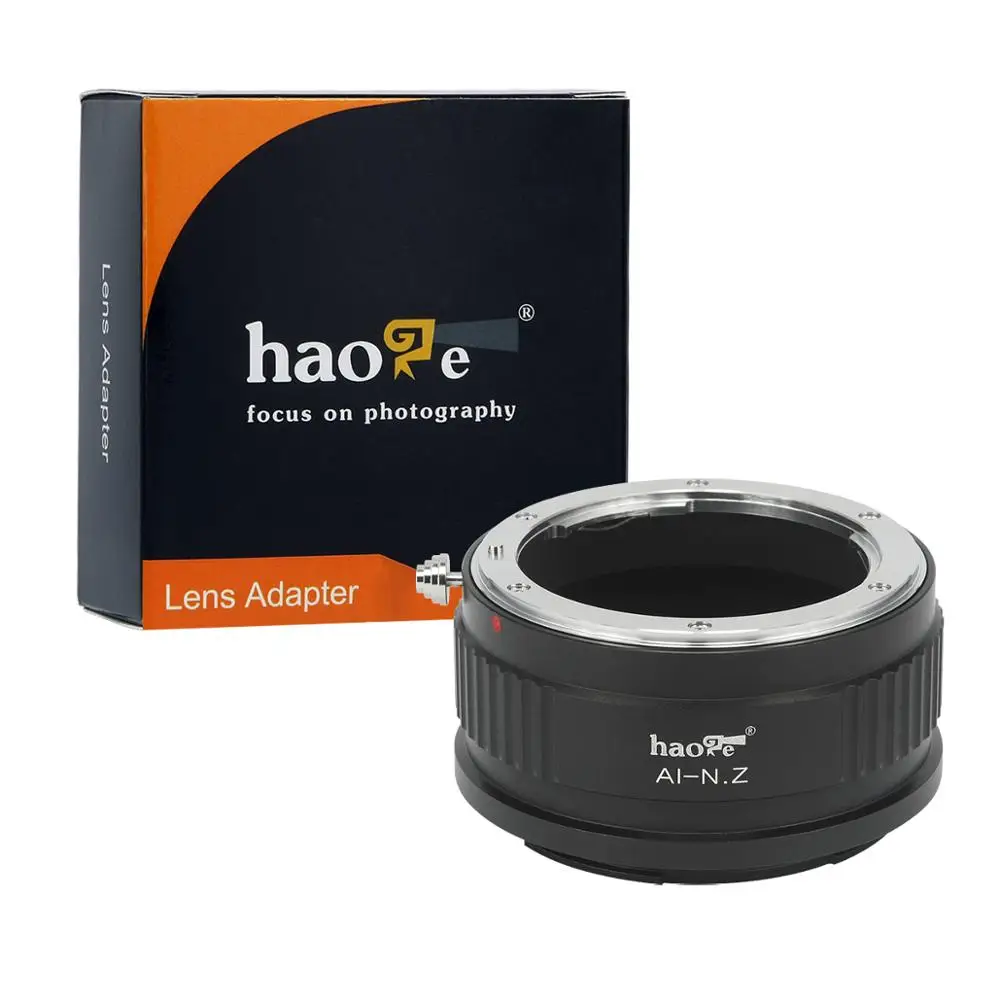 

Haoge ручной Адаптер для крепления объектива для Nikon Nikkor F / AI / AIS / D объектив для Nikon Z Mount Camera, такой как Z6 Z7