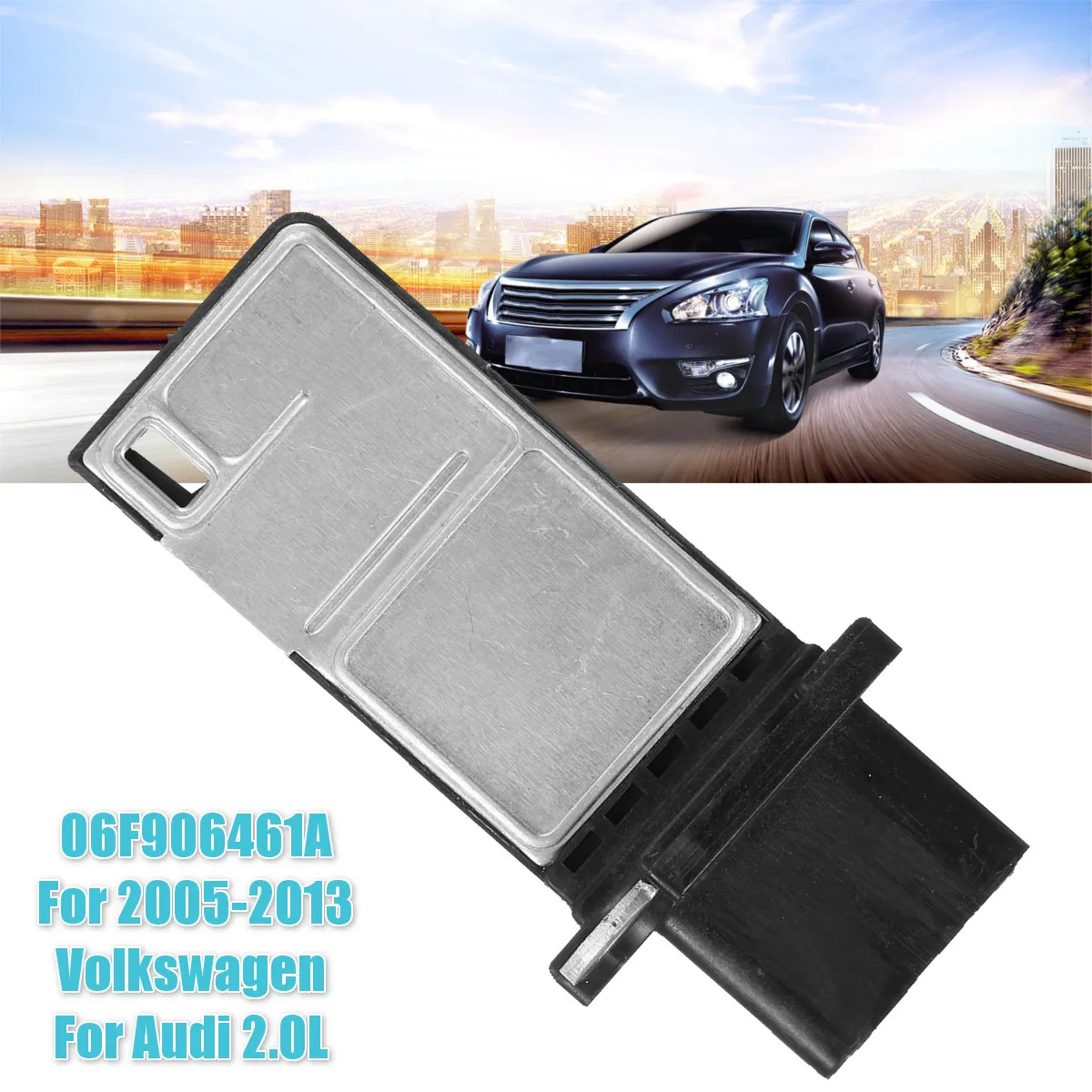 Массовый датчик расхода воздуха MAF для Audi A3 A4 для Volkswagen Eos GTI Golf Jetta Passat 2005-2013 для Audi 2.0L 06F906461A