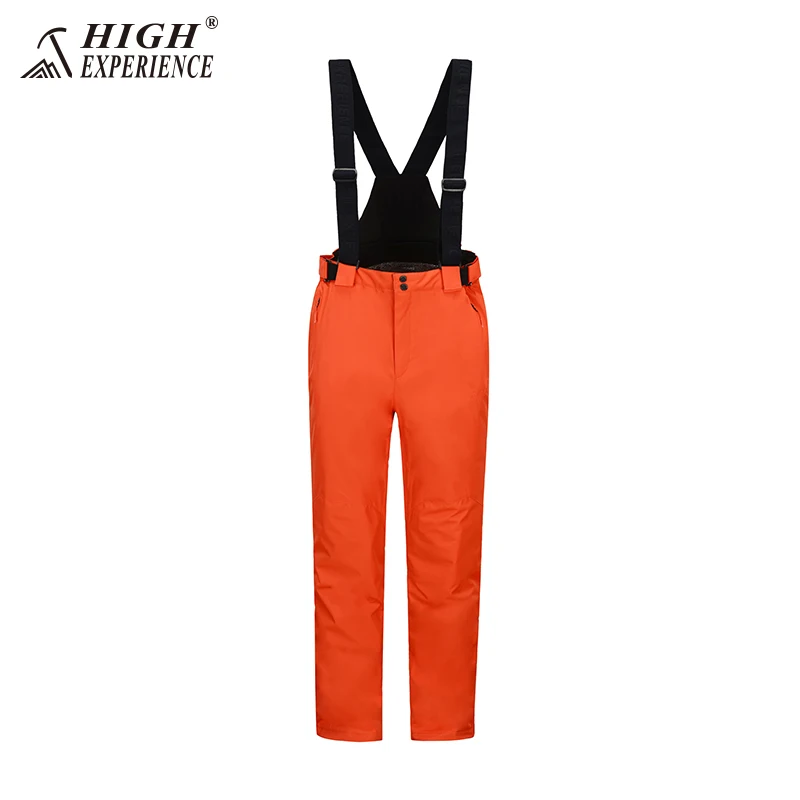 pant orange Лыжная куртка, мужские зимние куртки и пальто, куртка для сноуборда и катания на лыжах, уличные зимние штаны для мужчин, vetement ski homme - Цвет: pant orange