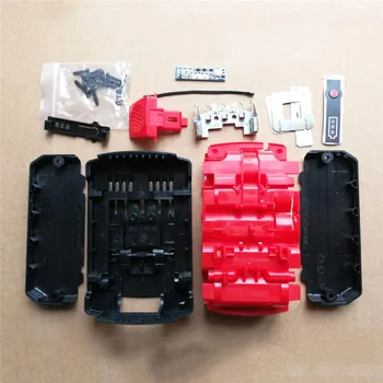 

Battery Plastic Case Housing Kit LED PCB Circuit Board Tag Sticker for Bosch 18V BAT618G Li-ion Battery Repair Parts Accessories