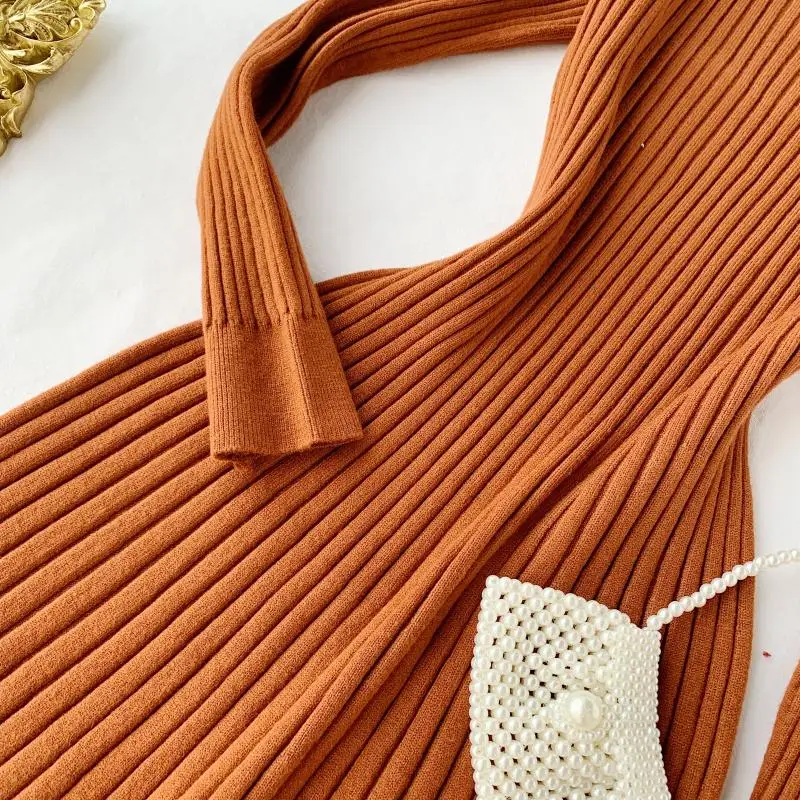 ALPHALMODA женское платье трапециевидной формы с длинными рукавами, длиной до колена, простое трикотажное платье, однотонное тонкое винтажное осенне-зимнее платье