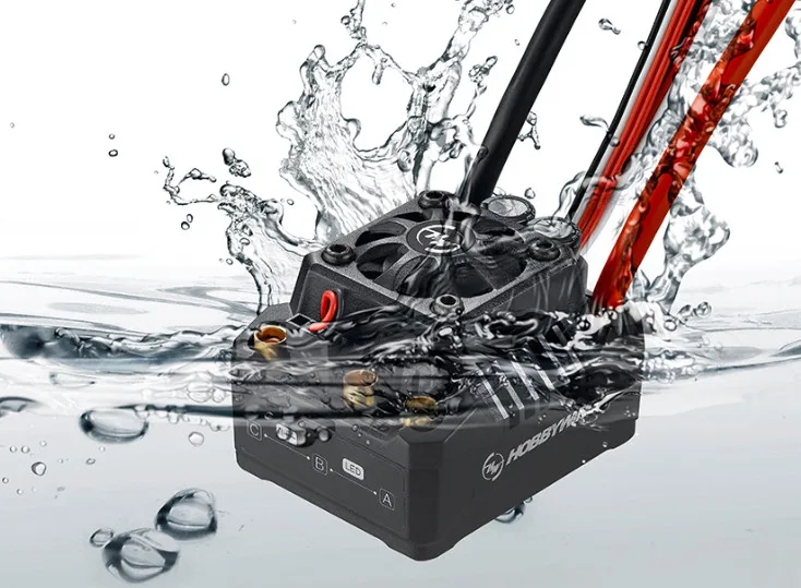 Hobbywing EzRun Max6 V3/Max5 V3/MAX10 SCT 160A/200A/120A контроллер скорости водонепроницаемый бесщеточный ESC для 1/6 1/5 RC автомобилей