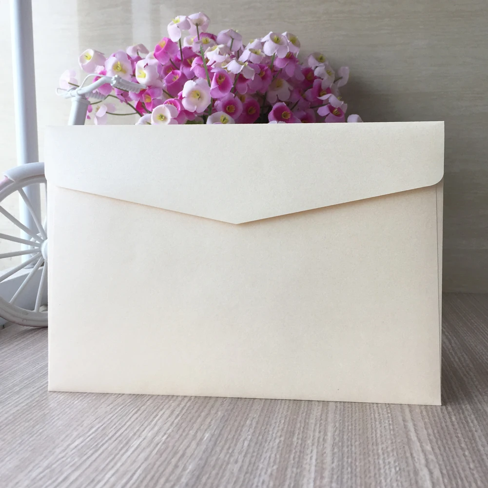 white envelope 50 шт./лот, для девочек, для танцев, с узором, для свадебных приглашений, для фестиваля, торжества, свадьбы, помолвки - Цвет: white envelope
