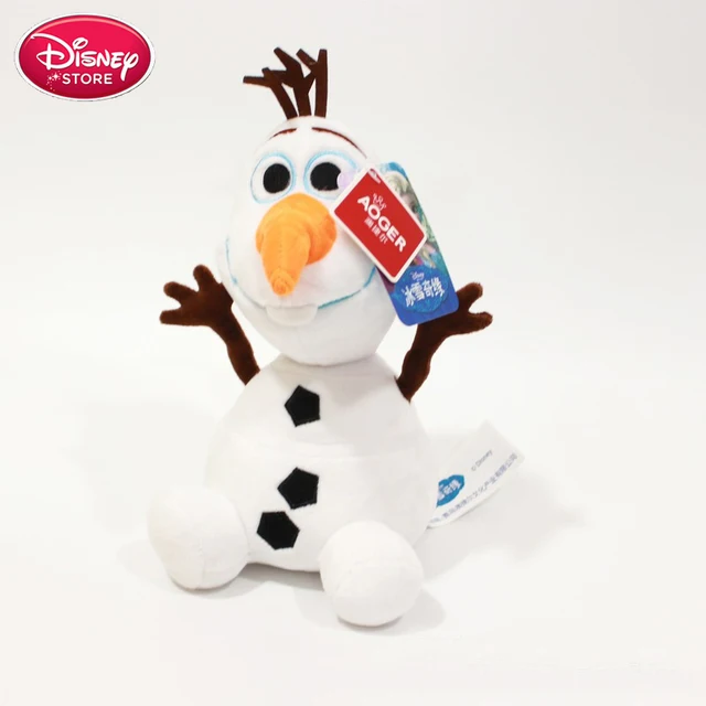 Disney Anna Elsa Plush Dolls Children Birthday Christmas Gift for Girls Princess Elsa Olaf Elza Stuffed Toys olaf 30cm