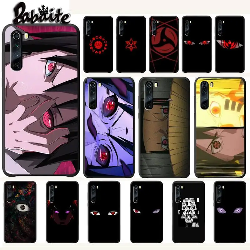 Роскошный чехол для телефона Babaite The Eyes Of Naruto Xiaomi Redmi 7 7A 8 Note 8t Pro | Мобильные