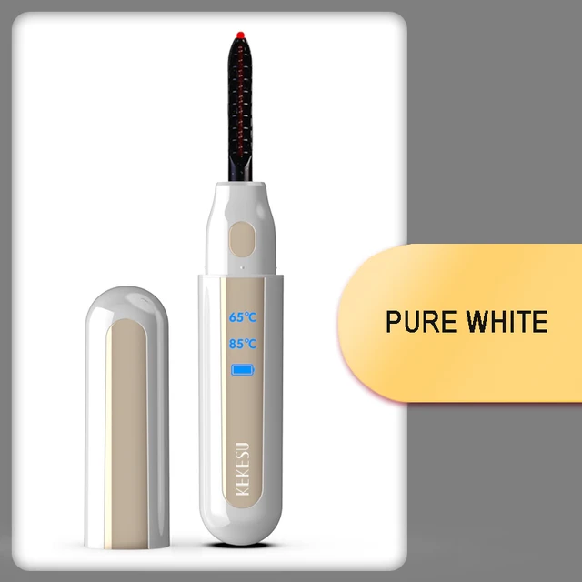 Digital Display Electric Eyelash Curler Three-color Intelligent Temperature Control and Long-lasting Curling Eyelash Curler_voghion.com