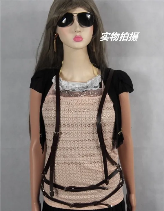 WKOUD EAM Ювелирные изделия/ Новая мода Личность из искусственной кожи металлической пряжкой пояс S# A12501