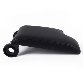 

Leather Armrest Cover Center Console Lid For BMW E46 3 Series 1999-2004 Replace 1pc Black