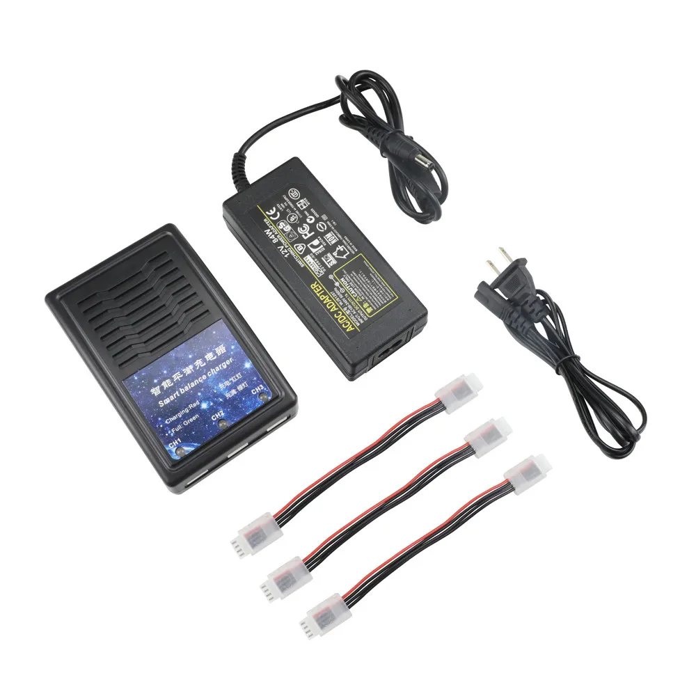 Запчасти и accs Smart Balace зарядное устройство+ 3 шт. батарея подключенный кабель для XiaoMi Fimi A3 Квадрокоптер дистанционное управление игрушки Прямая поставка