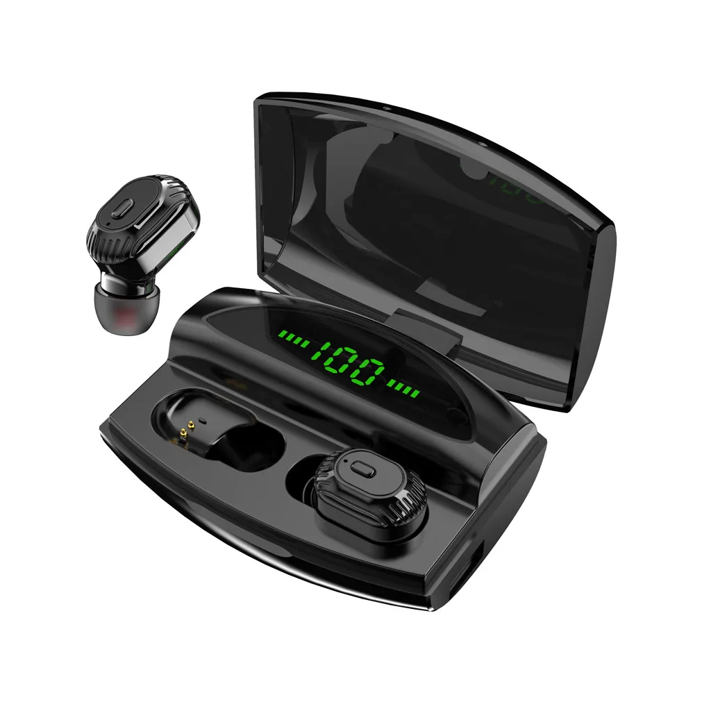 

XG20 TWS Wirleless Earphones Bluetooth 5.0 Sports 8D Stereo Cordless Earbuds Headset 3500mAh Charging Bin