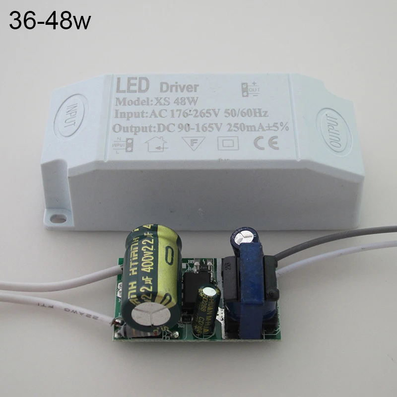 AC176-265V LED Driver Segmented Ceiling Lamp Light Transformer Constant Current Power Supply 24-36W/36-48W/36-50W 230mA