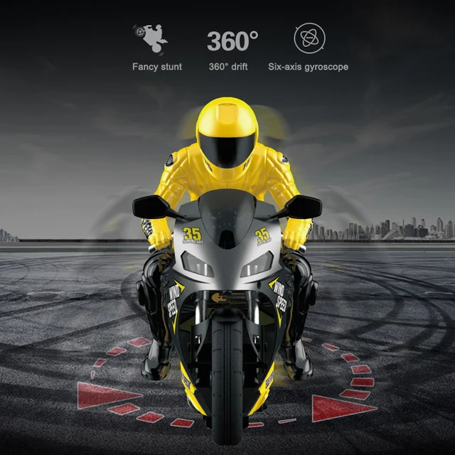 Mini Motorcycle Toy Kids Electric Remote Control RC Motorcycle 2.4Ghz Racing Motorbike Toys for Children moto telecommandé NSV 1