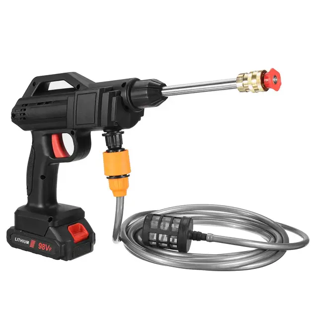 HIDROLAVADORA DE DOBLE BATERÍA 48V: Limpieza Potente y Sin Esfuerzo