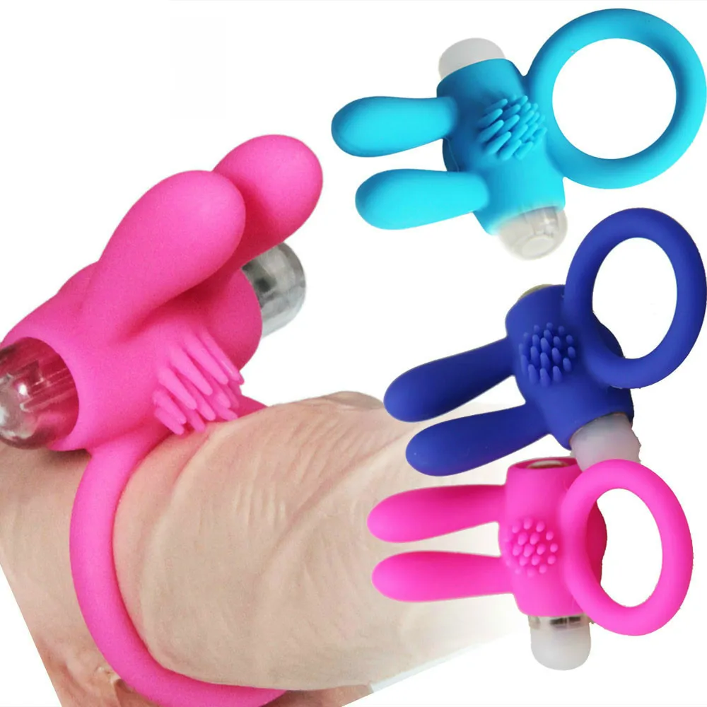Вибратор кольцо для кроличьего члена вибратор массажер клитора|Кольца пениса| |