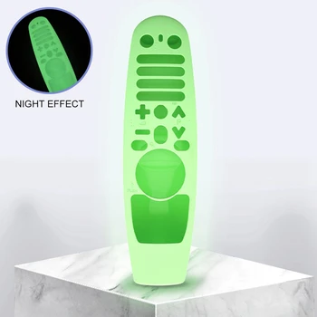 

Protective Silicone Case Washable for Amazon LG AN-MR600 AN-MR650 AN-MR18BA AN-MR19BA Remote Control Luminous Green