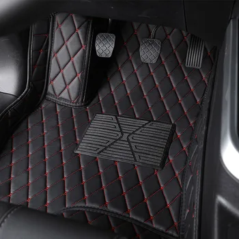 

Flash mat leather car floor mat For Luxgen 7 SUV 6 SUV U6 U5 SUV 7MPV Luxgen 5/3 car foot mats car accessories styling