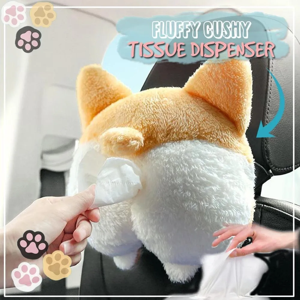 Милая автомобильная коробка Corgi Ass для откачки принадлежности украшения