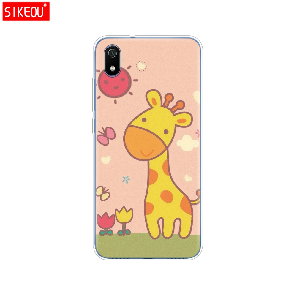10501 Силиконовый чехол для xiaomi redmi 7a, чехлы с полной защитой, мягкая задняя крышка из ТПУ для redmi 7 a, бампер hongmi 7a, чехол для телефона - Цвет: 10501