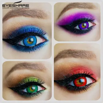 

EYESHARE- 2pcs/pair Bella Series Color Contact Lenses Eye Colors Contacts Cosmetic Lens