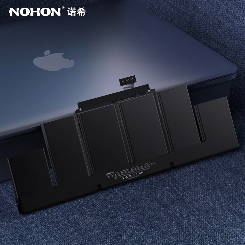 NOHON Аккумулятор для ноутбука A1417 для Apple MacBook Pro retina 1" A1398 Mid 2012 ранний 2013 MD831LL/A MC975LL/A ME665LL/A