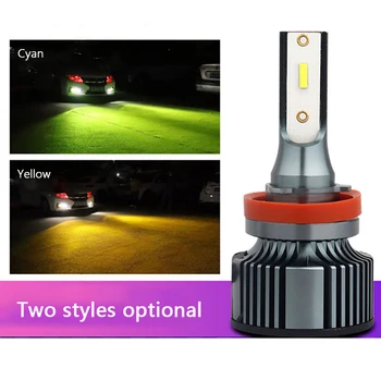 

M8 Automobile LED Headlamp H7 H4 High Brightness 4000K 8000Lm Headlight Bulbs Auto Fog Light Headlamp High Beam Low Beam Light