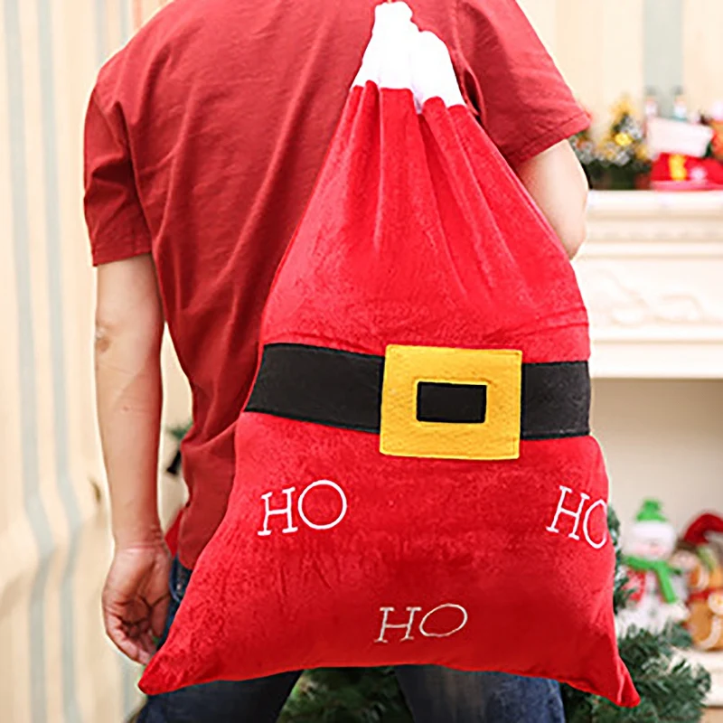 

Large Santa Toy Bag Gift Wrap Bag for Christmas Gifts, Qty 1