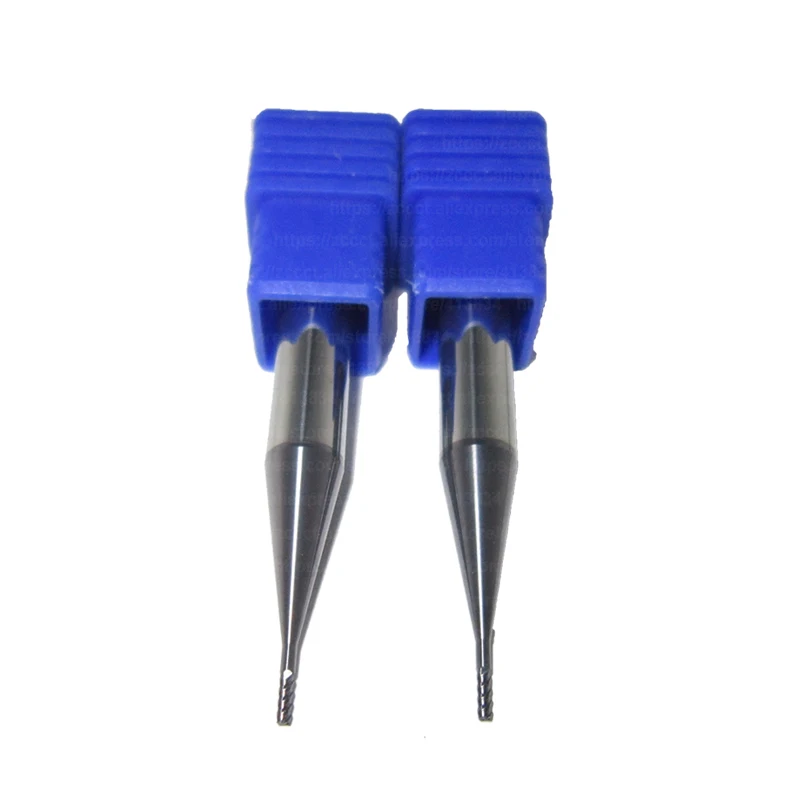 

Концевая фреза ZCC из карбида, 1 шт., GM-4E-D1.0 дюйма, 1 мм, 1 х6 х50, 4 зубца для работы 0-45HRC