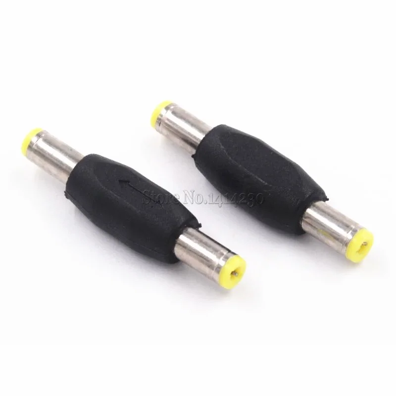 DC Conversion Head Jack double male to male 5.5*2.1MM / 5.5X2.1mm Female to Female Panel Mounting Adapter Connector Plug connector adapter dc connectors audio jack adapter cable adapter cable connector pcb adapter converter