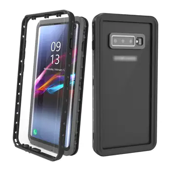 

For Samsung Galaxy S10 Plus Note 8 9 Waterproof Case IP68 Underwater PC + TPU Waterproof Cover For Samsung S10 5G Note 8 9