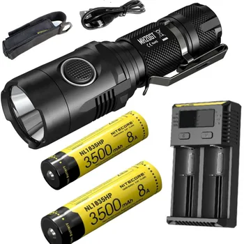 

Free Shipping NITECORE MH20GT 1000 Lumens CREE LED Light Lamp Torch Waterproof Flashlight with 18650 Rechargeable Li-ion Battery