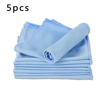 

Microfiber Cleaning Towels Blue Window Windshield 30x30cm Replacement Set