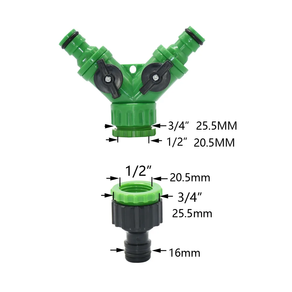 DIY Drip Irrigation System Automatic Watering Garden Hose Micro Drip Watering Kits with Adjustable Drippers Gardening Tool Kit - 6