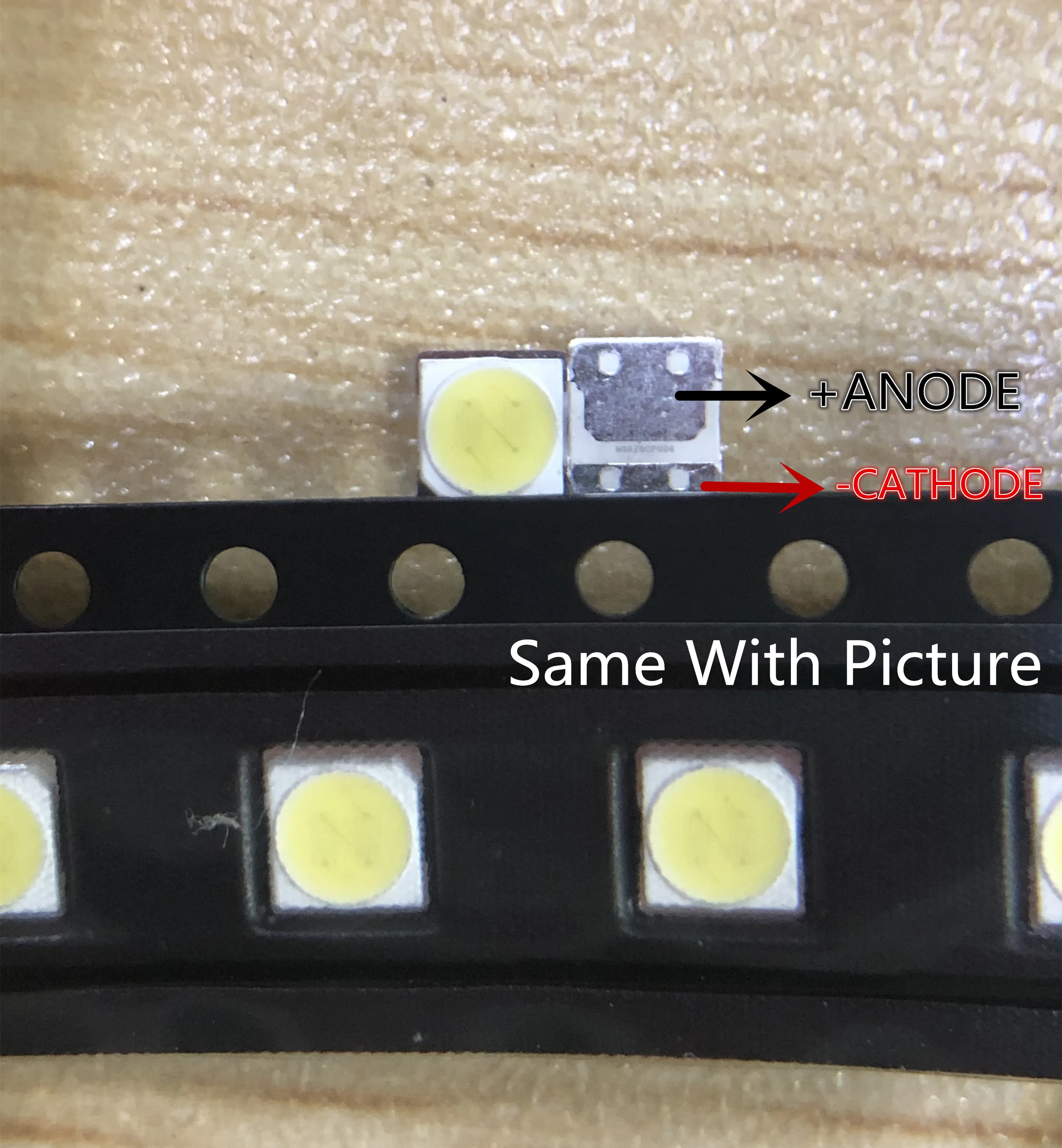 Led 6v 3535 Smd 50 LED SMD 3535 Da 6V Per Riparazione Retroilluminazione TV LCD/LG - Diodi Per Strisce Luce Par56 Led - Foto 2