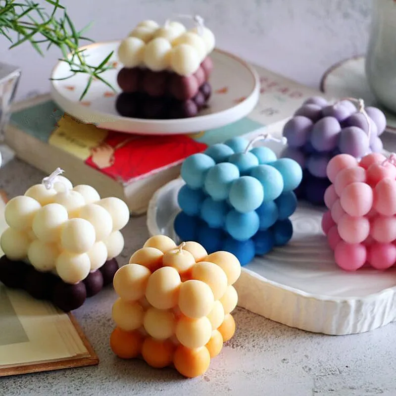 Molde De Silicona Para Velas Pequeño - ¡Perfecto Para Cera De Soja Y Manualidades!