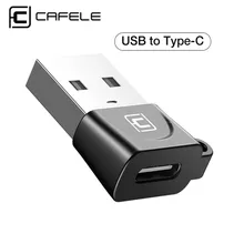 CAFELE usb type C OTG адаптер USB C штекер Micro USB Женский Кабельные конвертеры для Macbook samsung S10 huawei USB type-c OTG