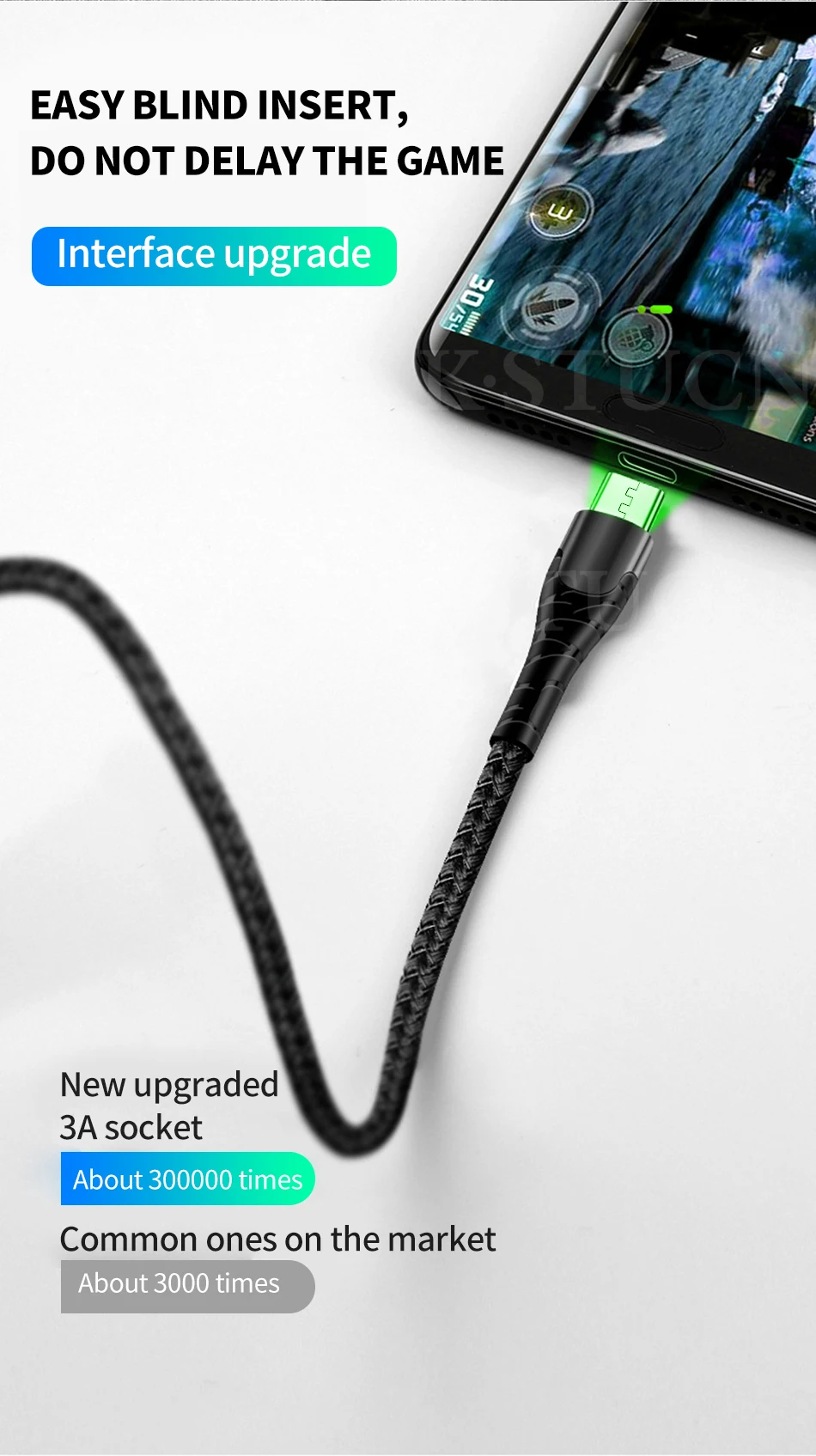 Micro USB кабель быстрой зарядки Кабель зарядного устройства микро-usb для samsung A7 Xiaomi Redmi Note 5 Android кабели для мобильных телефонов