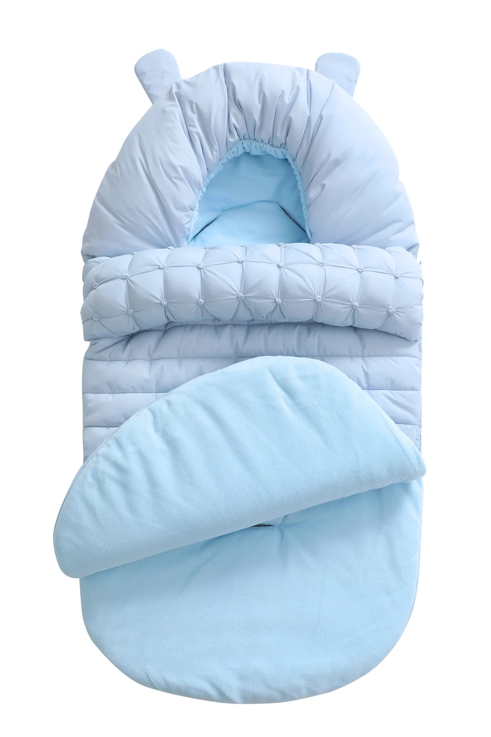 Baby Sleeping Bag Winter Envelope For Newborns Extract Envelope for Discharge Sleep Thermal Sack Cotton Kid In Baby Cart Blanket (3)