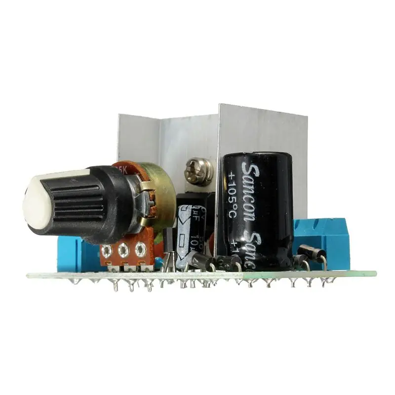 LM317 AC/DC-DC регулируемый регулятор напряжения понижающий модуль питания плата