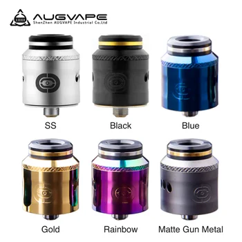 

Original AUGVAPE OCCULA RDA with Easy Single/Dual Coil Building & BF Pin Fit Squonker MOD 24mm RDA E cig VS Zeus X/ Drop Dead