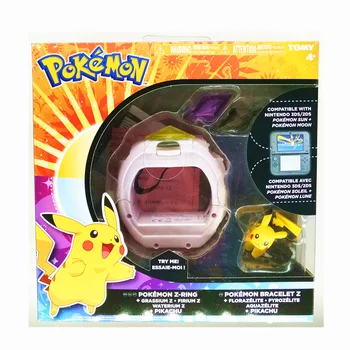

Genuine TAKARA TOMY Pokemon Action Figure Model Game Linkage 3D Somatosensory Z Bracelet Z Crystal Kids Gift Toys