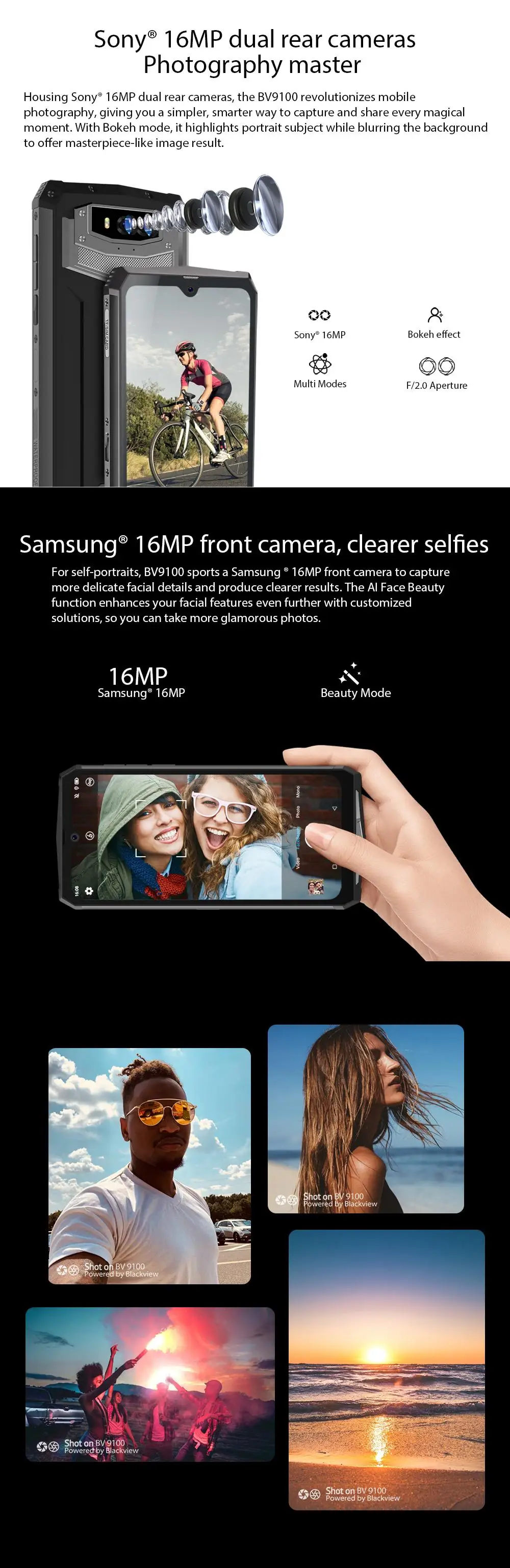 Blackview BV9100 6,3 ''FHD+ 13000mAh IP68 прочный смартфон 4 Гб 64 Гб Helio P35 Восьмиядерный Android9.0 мобильный телефон 30 Вт Быстрая зарядка
